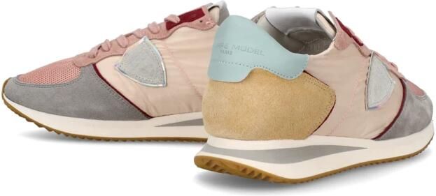 Philippe Model Burgundy Pink Trpx Hardloopschoenen Multicolor Dames - Foto 5