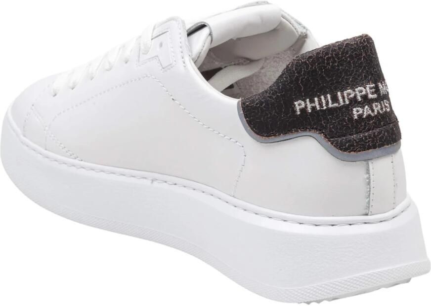 Philippe Model Temple Low Leather Sneakers