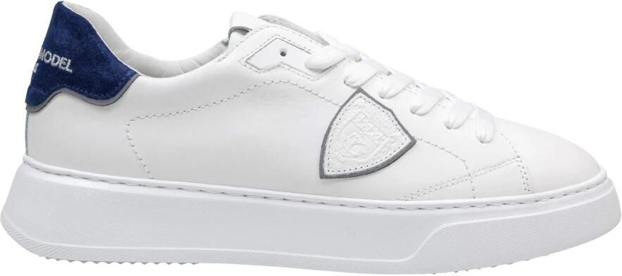 Philippe Model Temple Low Leather Sneakers