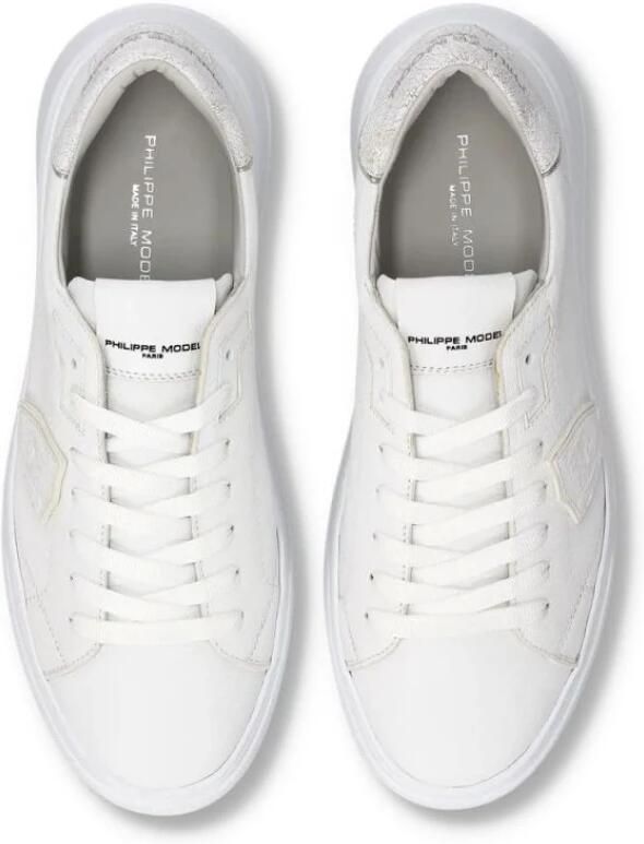 Philippe Model Lage Sneakers BTLD VR01 TEMPLE-VEAU CRAKLE'_BLANC