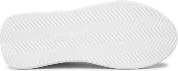 Philippe Model Logo Leren Sneakers Witte Leren Temple Sneakers met Metallic Details White Dames - Foto 6