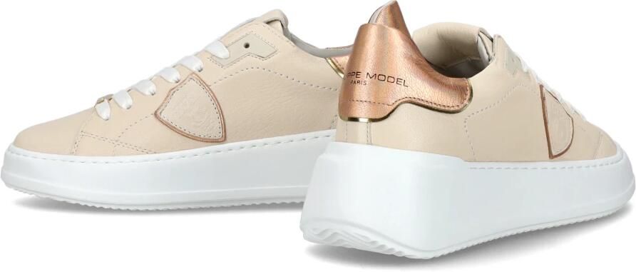 Philippe Model Sneakers Tres Temple Tennis Beige Dames - Foto 2