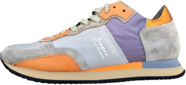 Philippe Model Tricolor Leren Sneakers