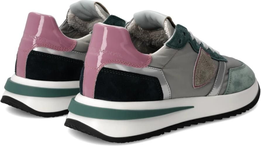 Philippe Model Sneakers Tropez 2.1 Hardlopen Vrouwen Groen Grijs Multicolor Dames - Foto 5