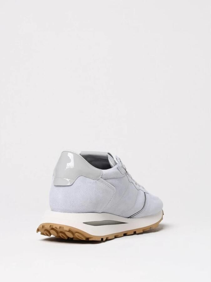 PHILIPPE MODEL Lage Sneakers Dames Tropez Haute Low Woman Maat: 41 Materiaal: Suède Kleur: Blauw - Foto 3