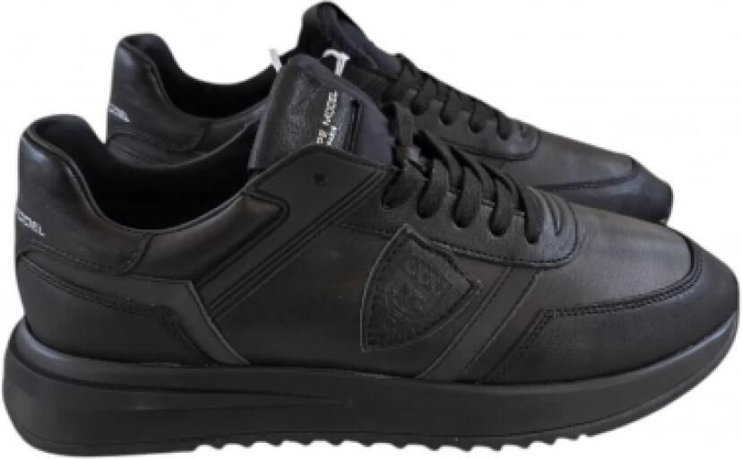 Philippe Model Tropez 2.1 Zwarte leren sneakers heren