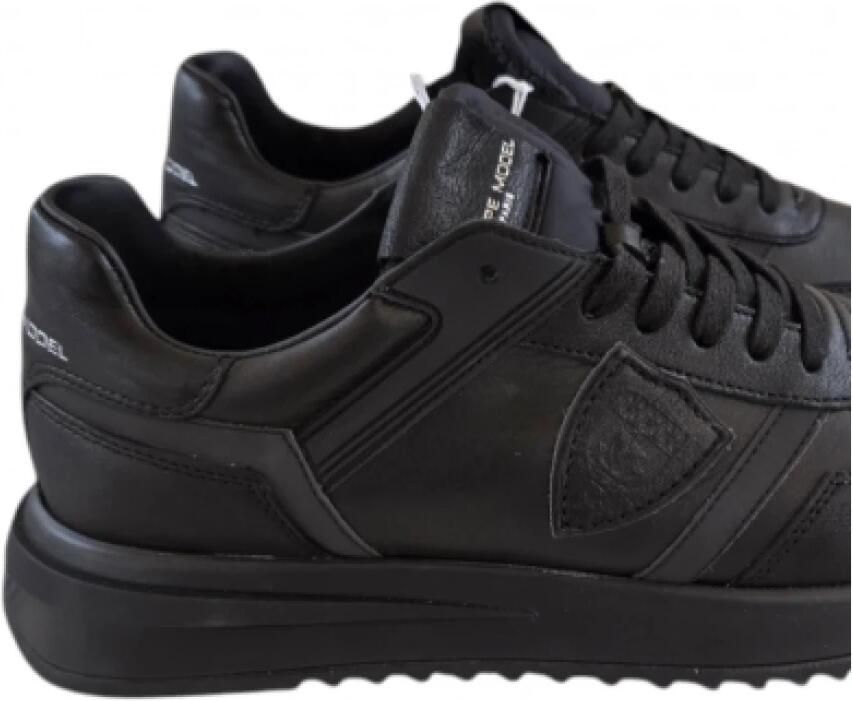 Philippe Model Tropez 2.1 Zwarte leren sneakers heren