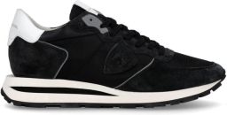 PHILIPPE MODEL Lage Sneakers Heren Tropez Haute Low Man Leer Zwart