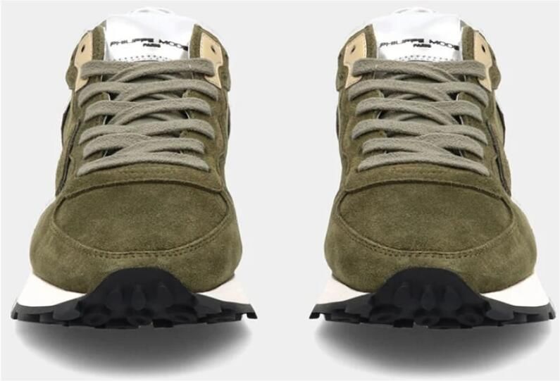 Philippe Model Vintage-geïnspireerde Tropez Haute sneakers Green Dames - Foto 4