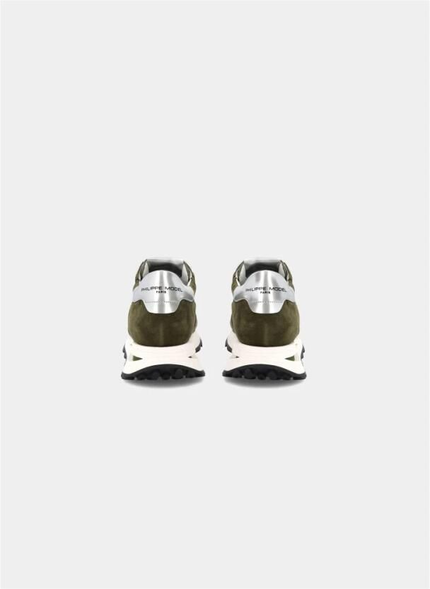 Philippe Model Vintage-geïnspireerde Tropez Haute sneakers Green Dames - Foto 3