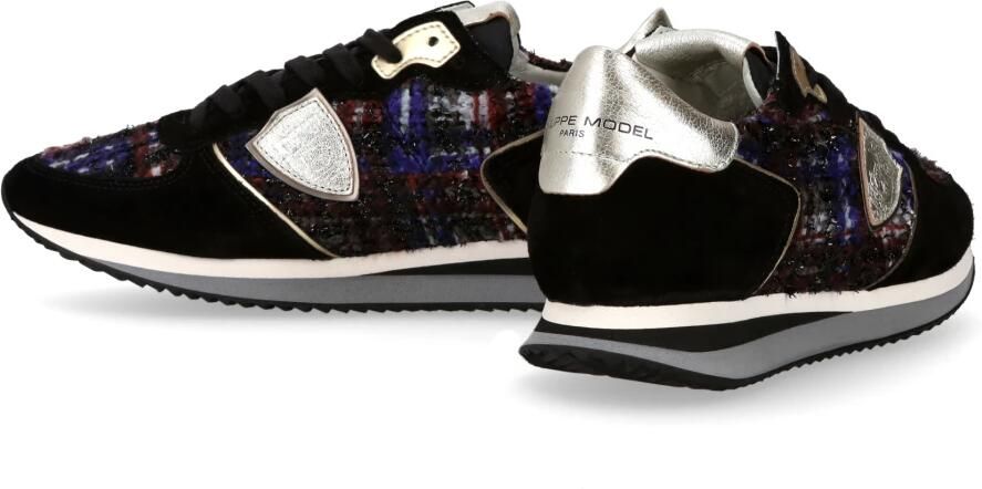 Philippe Model Zwarte Trpx Vetersneakers voor Vrouwen Black Dames - Foto 2