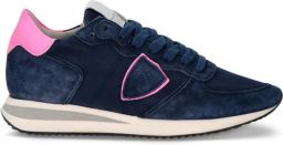 Philippe Model Blauw Fuchsia Hardloopschoenen Vrouwen