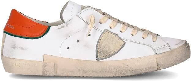 Philippe Model Witte Flat Sneakers Paris Style - Foto 2