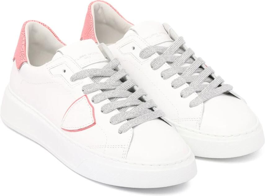 Philippe Model Stijlvolle Sneakers voor Mannen en Vrouwen White Dames