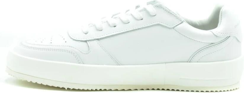 Philippe Model Witte Sneakers met Logo Patch en Contrasterende Hiel White Dames - Foto 7