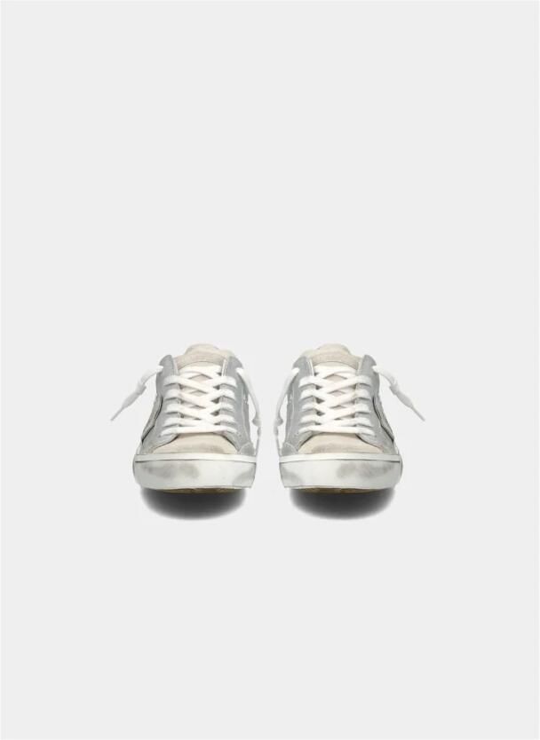 Philippe Model Low-Top Sneakers Prsx Low Metal Silver Sneaker in wit