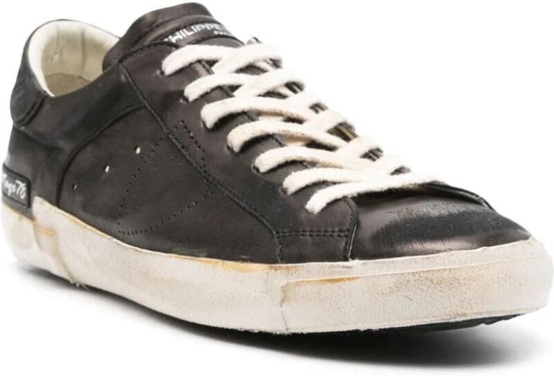 Philippe Model Zwarte Low Man Sneakers