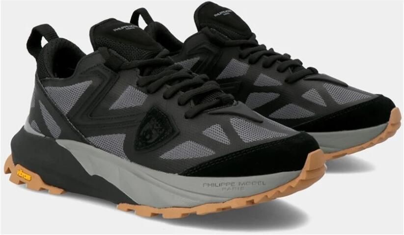 Philippe Model Low-Top Sneakers Rockx Low Mondial Tech Sneakers in zwart