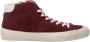 Philippe Model Plaisir Vintage Leren Sneakers Rood Heren - Thumbnail 7