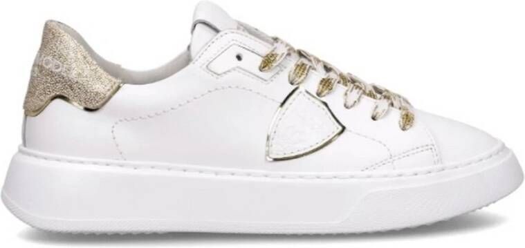 Philippe Model Stijlvolle Sneakers voor Mannen en Vrouwen White Dames