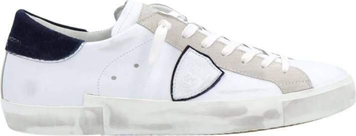 Philippe Model Premium Lage Sneakers White Heren