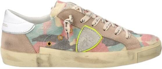 Philippe Model Prsx Camouflage Sneakers Meerkleurig Dames