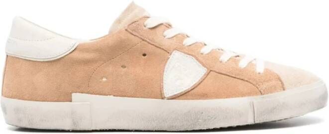 Philippe Model Low-top Suède Sneakers met Shield Spoiler