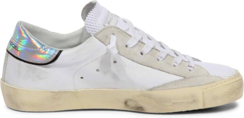Philippe Model Prsx Low Broderie Neon Sneakers