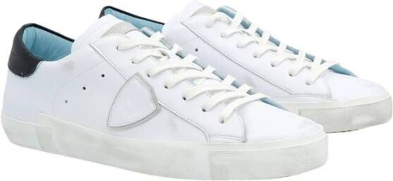 Philippe Model Wit Zwart Sneakers Stijlvol en Comfortabel White - Foto 16