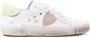 Philippe Model Prsx Witte Sneakers met Verouderd en Slangeneffect White Dames - Thumbnail 1