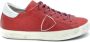 Philippe Model Rode leren sneakers voor vrouwen - Thumbnail 1