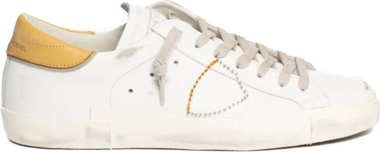 Philippe Model Prsx Lage Top Sneakers Mannen White Heren
