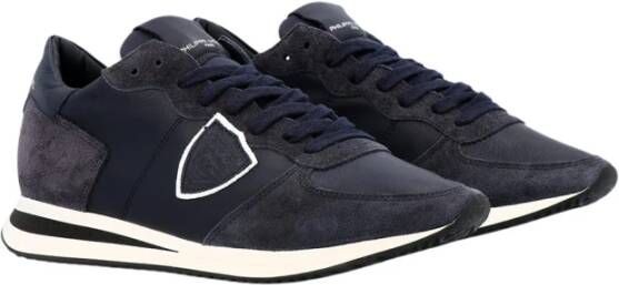 Philippe Model Vintage-geïnspireerde Trpx Low Sneakers Blue Dames