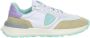 Philippe Model Vintage Style Sneakers Turquoise Groen Multicolor Dames - Thumbnail 6