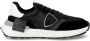 Philippe Model Zwart Wit Suede Antibes Chunky Sneakers Black Dames - Thumbnail 1