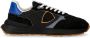 Philippe Model Sportieve Lage Sneaker in Zwart en Oranje Zwart Heren - Thumbnail 8