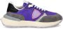 Philippe Model Multicolor textiel sneakers met suède details Meerkleurig Heren - Thumbnail 2