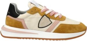 Philippe Model Tropez 2.1 Mondiale lage vrouw sneakers Oranje Dames