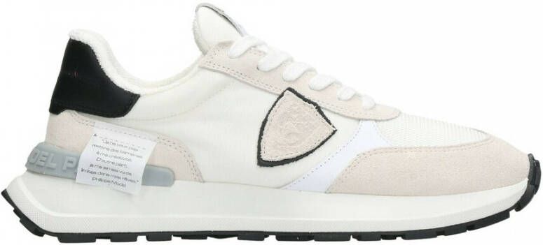 Philippe Model Stijlvolle witte sneakers voor heren Multicolor Heren - Foto 8