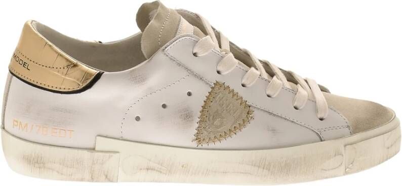 Philippe Model Sneakers Beige Dames