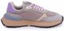 Philippe Model Beige Antibes Hardloopschoenen Vrouwen Multicolor Dames - Thumbnail 6