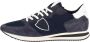 Philippe Model men's shoes suede trainers sneakers Trpx Blauw Heren - Thumbnail 14