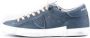 Philippe Model Vintage Indigo Leren Prsx Sneakers Grijs Heren - Thumbnail 8