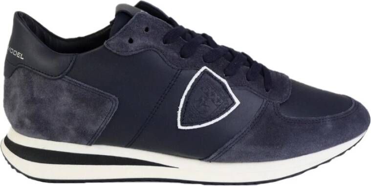 Philippe Model Vintage-geïnspireerde Trpx Low Sneakers Blue Dames