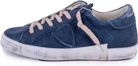 Philippe Model Sneakers Blauw Heren