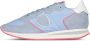 Philippe Model Kleurrijke Trpx Sneaker voor Dames Blue Dames - Thumbnail 2