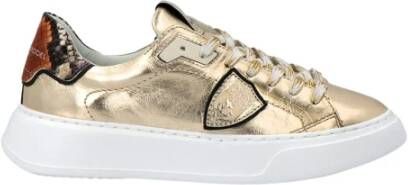 Philippe Model dames sneakers Geel Dames