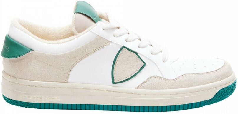 Philippe Model Lyon Recycle Mixage Sneakers Beige Heren