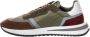 Philippe Model Heren Sneakers Paris Tylu W017 Groen Bruin Green Heren - Thumbnail 5