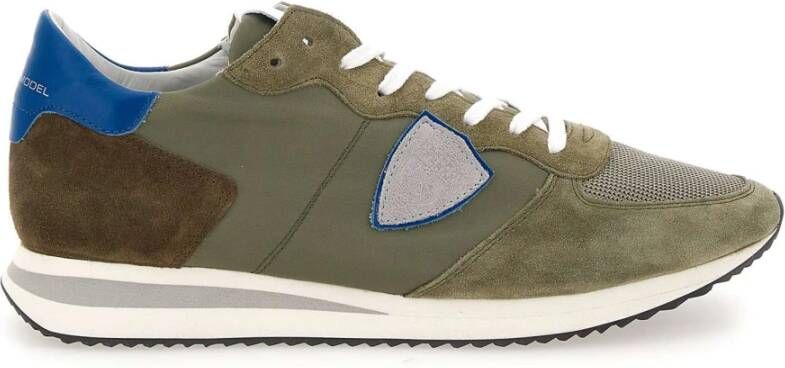 Philippe Model Militair Groene Running Trpx Sneakers Green Heren